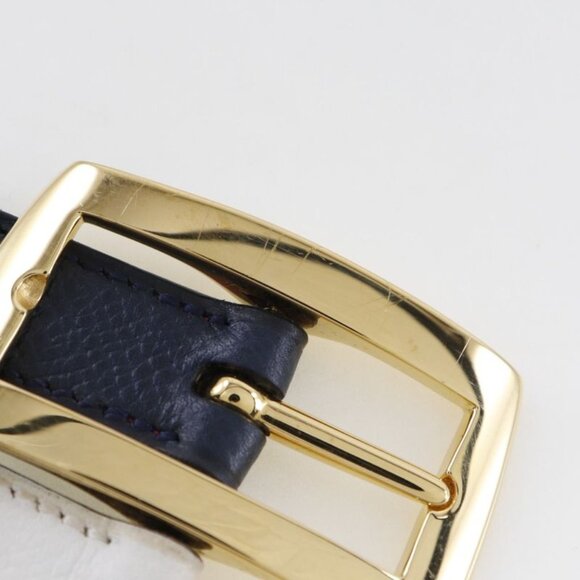 Hermes Reversible Courchevel Swift Blue Indigo Rouge Vif 0 Belt main image 9